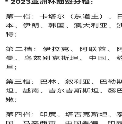 澳大利亚也领先了，再看看卡塔尔和韩国