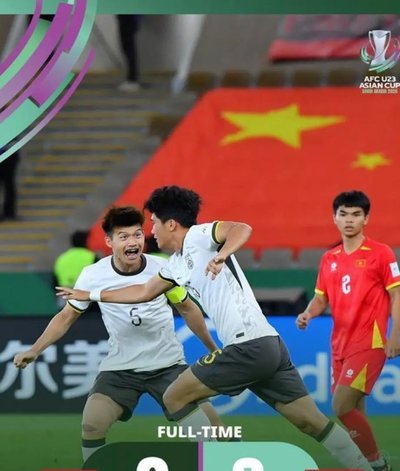 U23国足创历史！时隔28年首进亚运四强