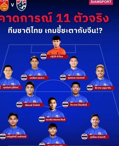 中国男足亚运队3-0大胜泰国闯进四强